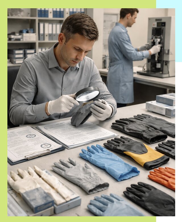 Сертификация перчаток и средств защиты продукции в Нижнем Тагиле