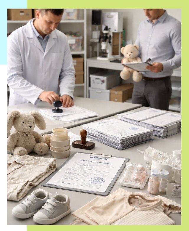 Сертификация детских товаров в Нижнем Тагиле от 15614 р. | Алешин-Нжн