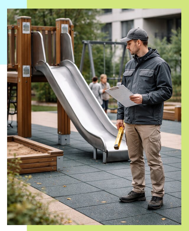 Сертификация детских площадок в Нижнем Тагиле от 26023 р. | Алешин-Нжн