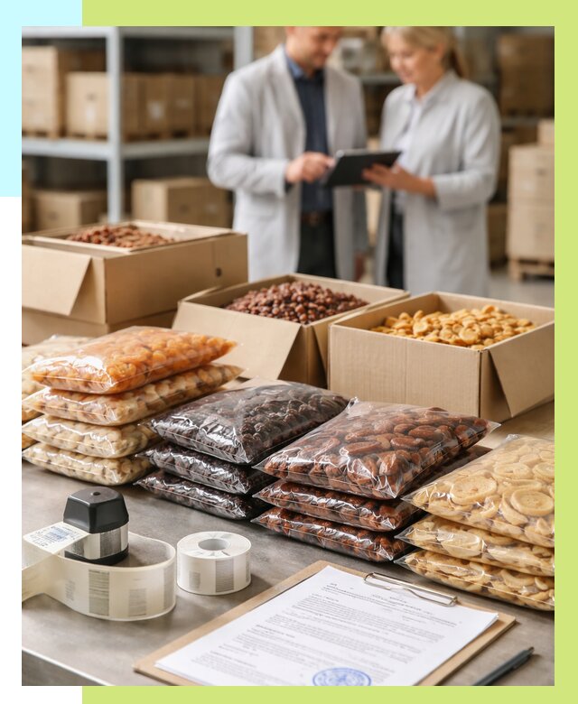 Сертификация сухофруктов в Нижнем Тагиле от 12491 р. | Алешин-Нжн под ключ