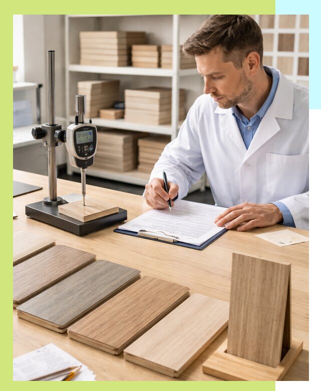 Сертификация ламината с испытаниями и оформлением документов в Нижнем Тагиле