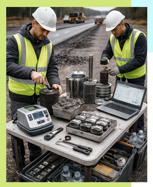 Сертификация асфальта: испытания и подтверждение в Нижнем Тагиле