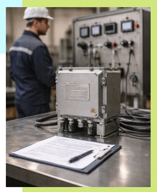 Сертификация взрывозащищенного оборудования в Нижнем Тагиле от 36432 р. | Алешин-Нжн