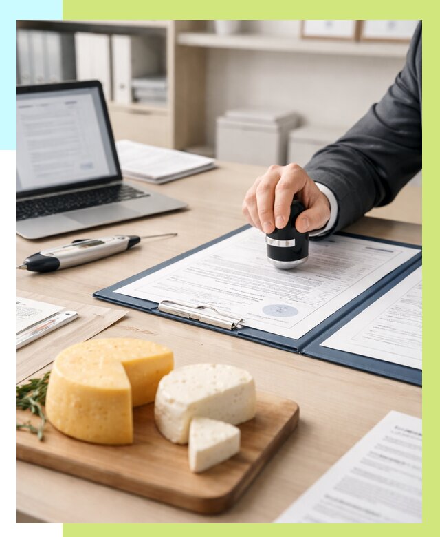 Сертификация сыров в Нижнем Тагиле от 15614 р | Сертификат на сыр Алешин-Нжн