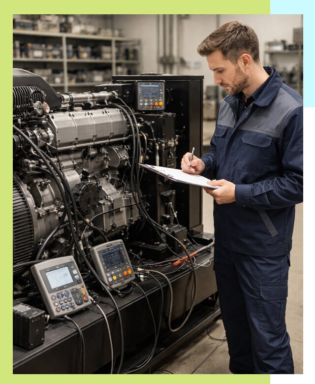 Сертификация дизельных генераторов и их оборудования в Нижнем Тагиле
