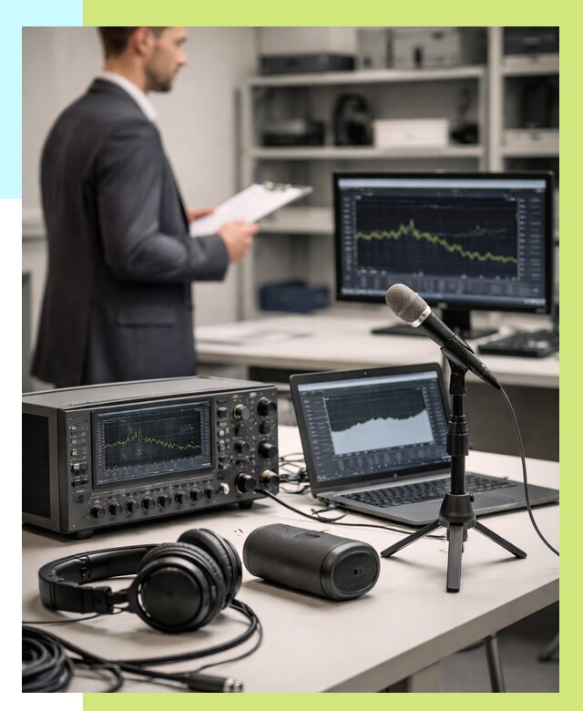 Сертификация аудиотехники в Нижнем Тагиле от 15614 р., Алешин-Нжн