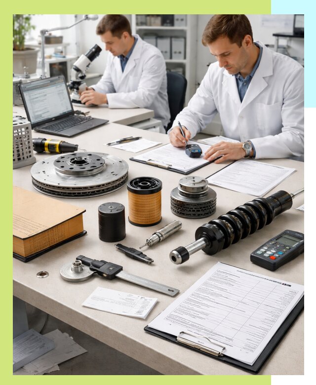 Сертификация автозапчастей и комплектующих в Нижнем Тагиле по ГОСТ