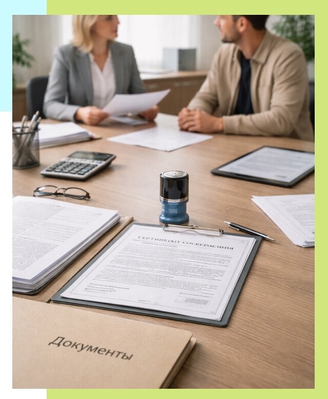 Сертификат соответствия на продукцию в Нижнем Тагиле от 15614 р.|Алешин-Нжн