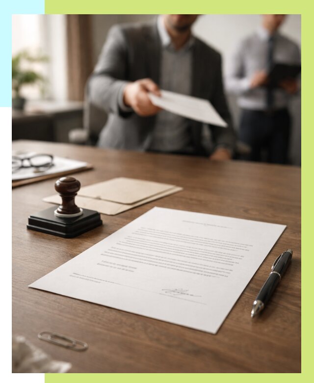 Отказное письмо по сертификации в Нижнем Тагиле от 3643 р. | Алешин-Нжн