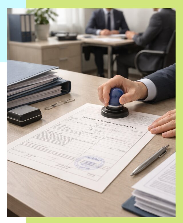 Сертификат происхождения СТ 1 в Нижнем Тагиле от 4684 р. | Алешин-Нжн