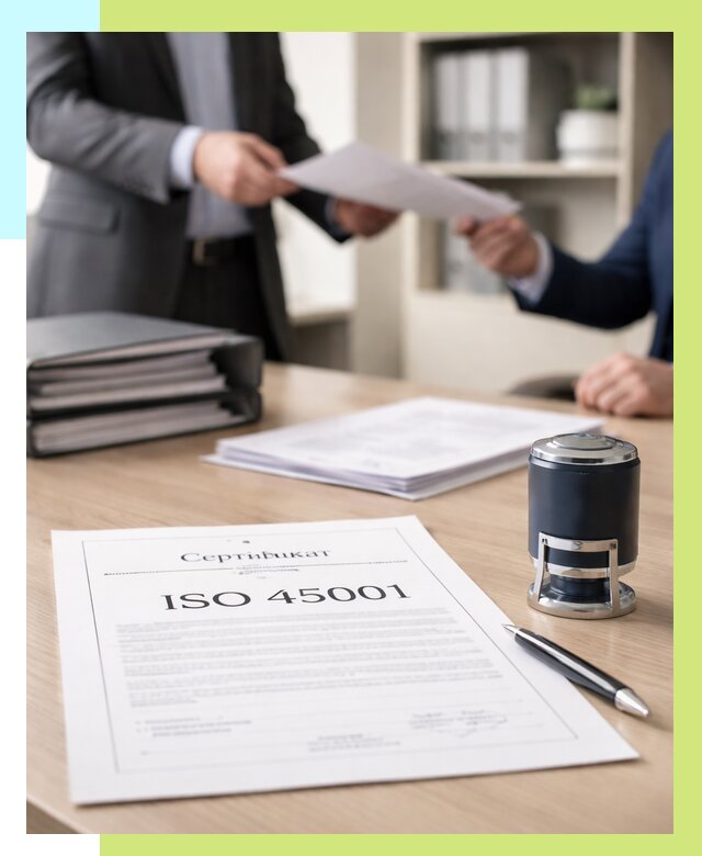 Сертификат ISO 45001 в Нижнем Тагиле под ключ от 46841 р. | Алешин-Нжн